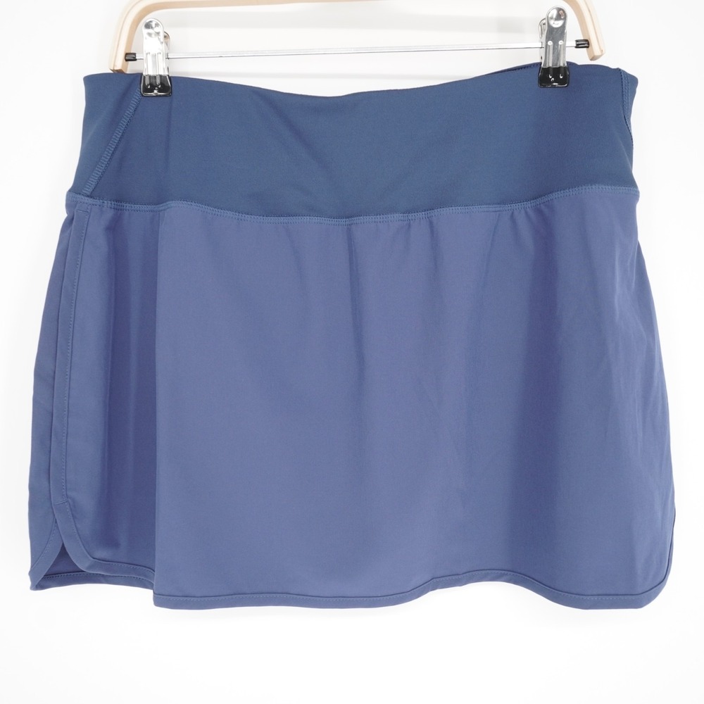 Huk Skort Blue Womens XL Fishing Performance Outdoor Athletic UPF50 Summer - Picture 2 of 9